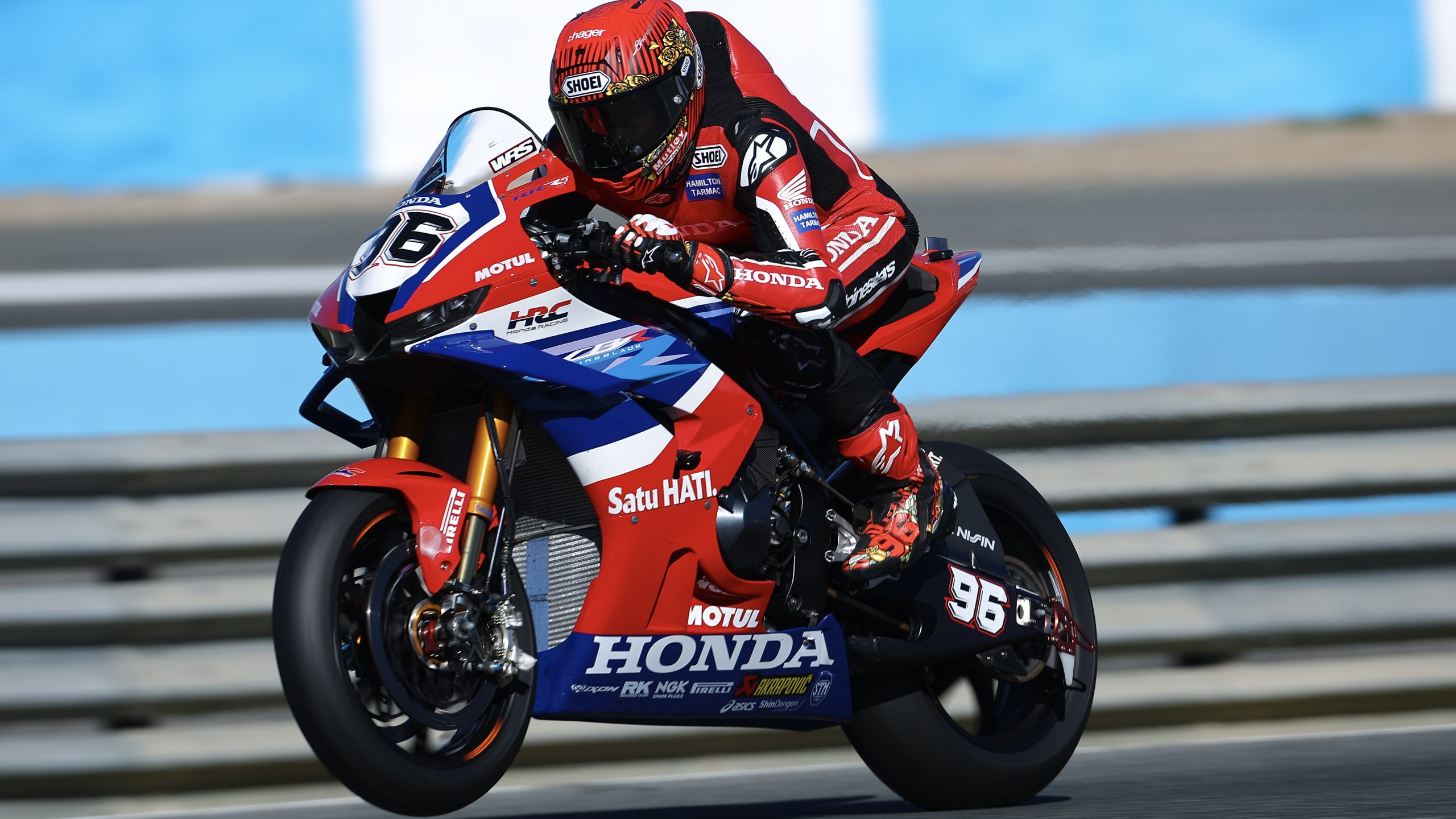 Dixon and Chantra HRC Honda