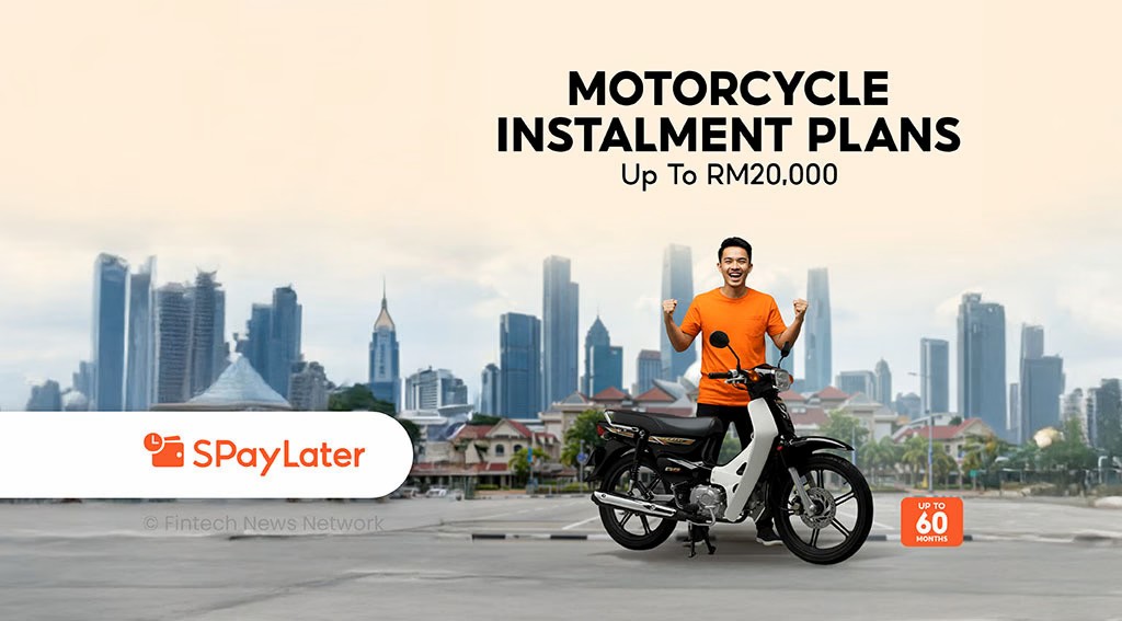 SPayLater introduces a Shariah-compliant motorcycle financing feature offering up to RM20,000 with flexible instalments, zero downpayment options, and full digital approval ahead of a full rollout in 2026.