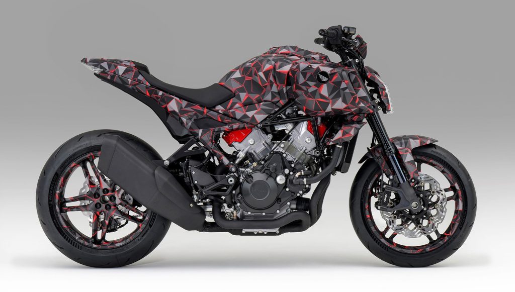 Honda V3R 900 E-Compressor Prototype