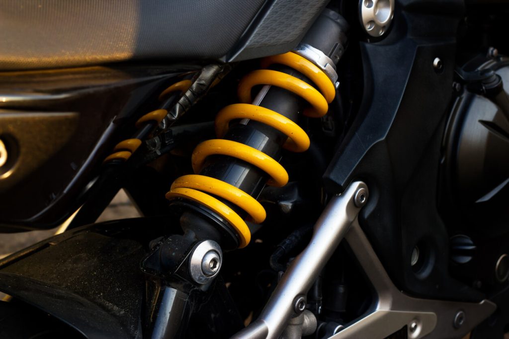 motorcycle suspension maintenance