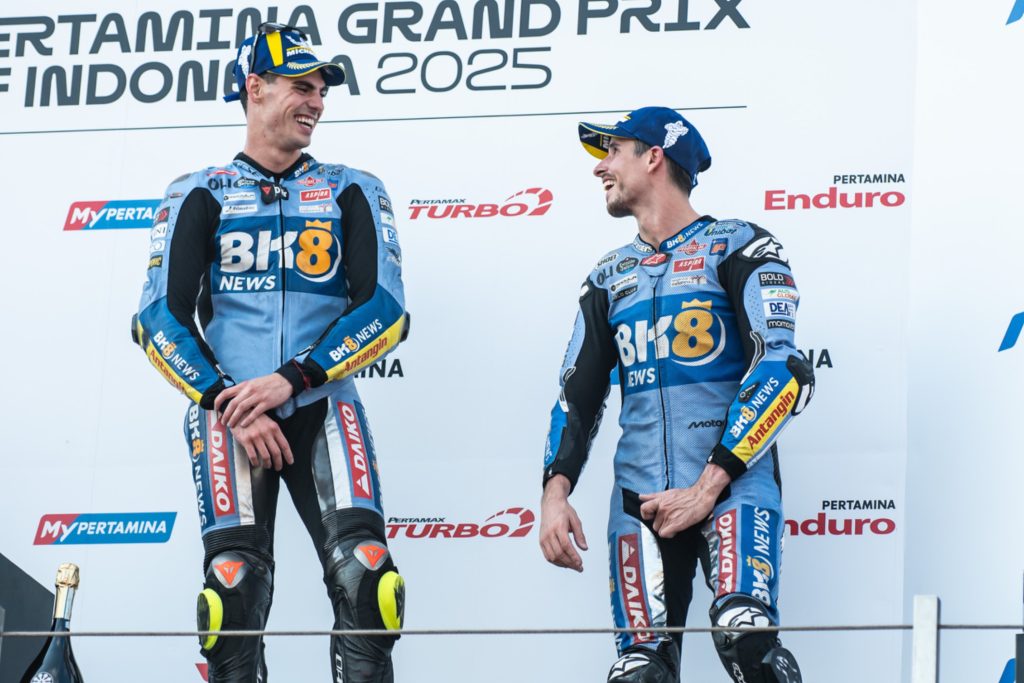 BK8 Gresini Racing enjoyed a record-breaking 2025 MotoGP season with seven wins, 33 podiums, major championship titles, and massive growth in global media and digital exposure.