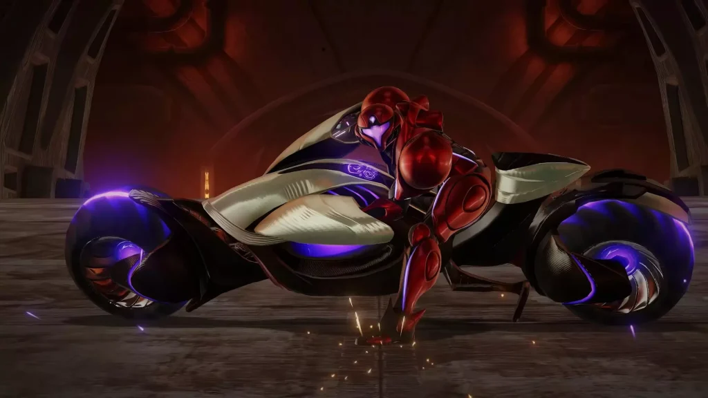 Nintendo shares new information on Samus’ Vi-O-La motorcycle in Metroid Prime 4: Beyond, including traversal features, summoning mechanics, and third-person riding.