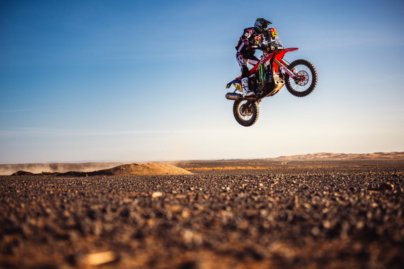 Monster Energy Honda HRC reveals its four-rider lineup for the 2026 World Rally-Raid Championship, led by Ricky Brabec, Tosha Schareina, Adrien Van Beveren and Skyler Howes as the team prepares for Dakar and a global five-round season.