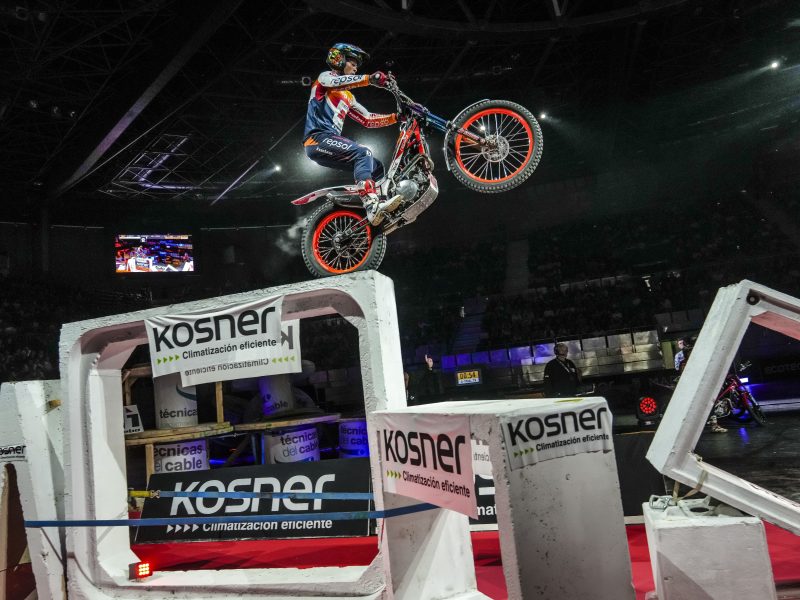 Repsol Honda HRC heads into the final double-header of the X-Trial World Championship in Italy with Toni Bou leading the standings and Gabriel Marcelli pushing for his first indoor victory.